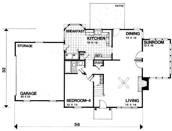 Lower Level Floorplan